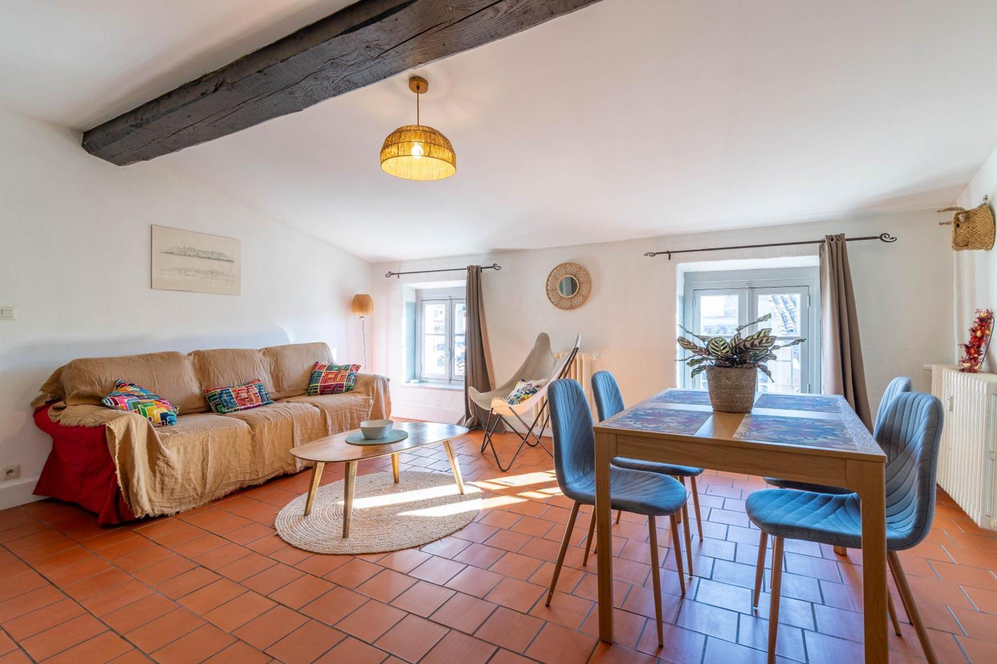Bel Appartement Avec Cour Au Coeur De La Bastide Carcassonne Dış mekan fotoğraf