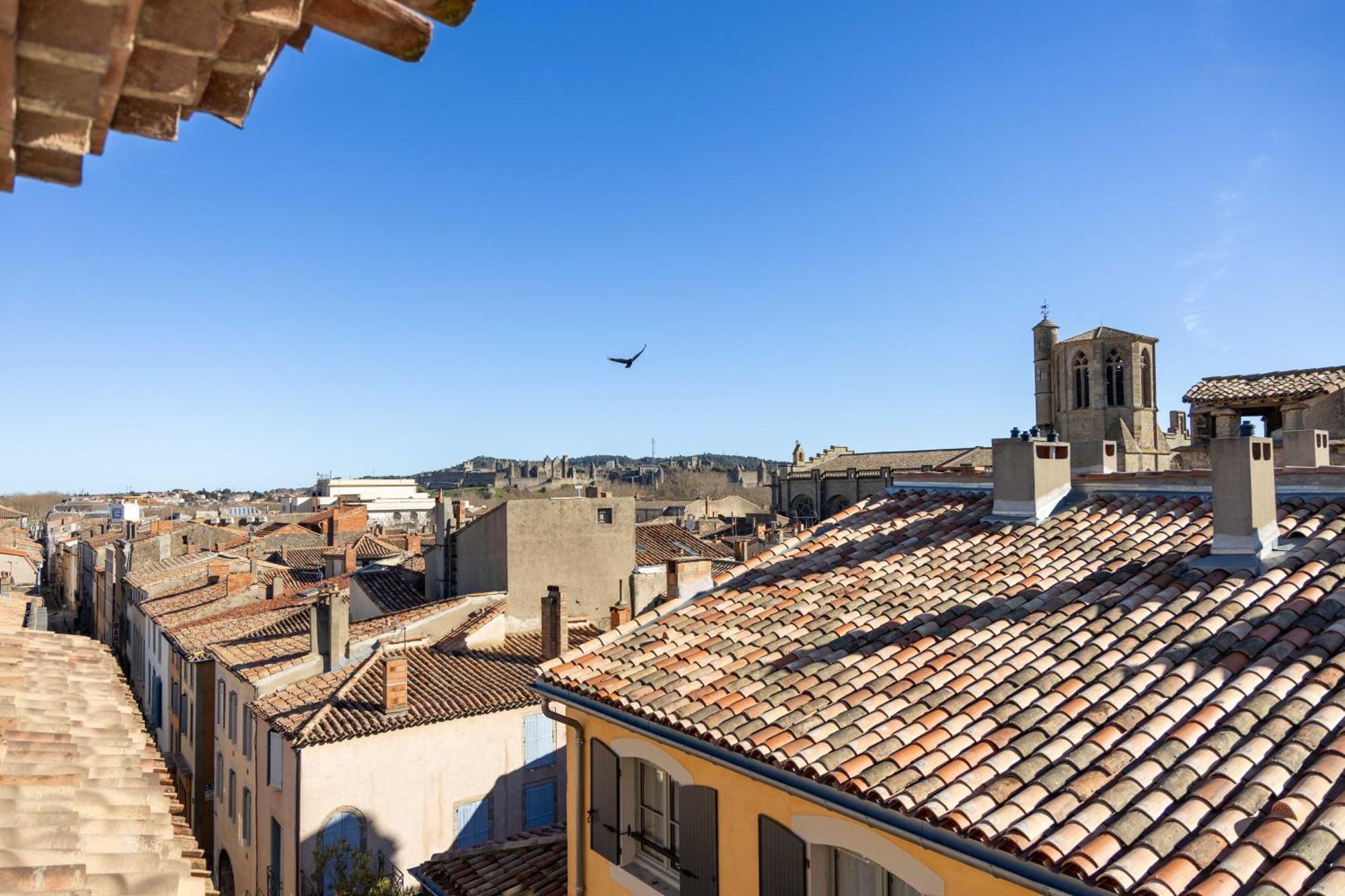 Bel Appartement Avec Cour Au Coeur De La Bastide Carcassonne Dış mekan fotoğraf